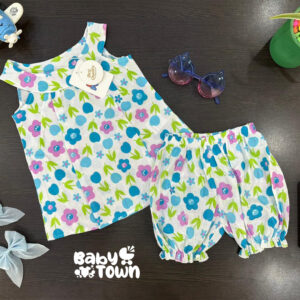 Toddler Girls Floral Summer Set