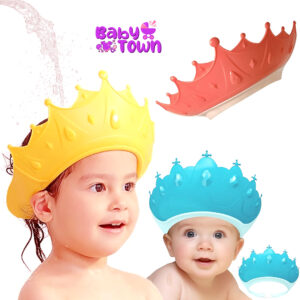 Crown Baby Shower Cap
