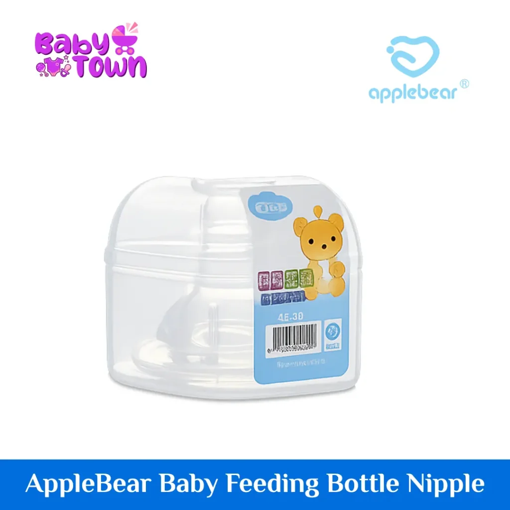 AppleBear Baby Feeding Bottle Nipple Soft Silicone BPA Free | Baby Town Bangladesh