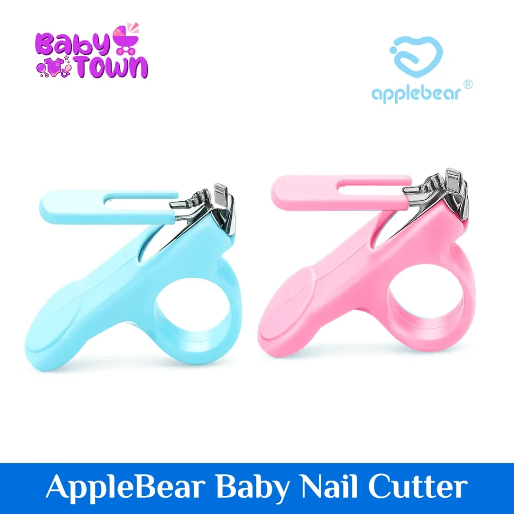 AppleBear Baby Nail Cutter Safe Stainless Steel Nail Clipper for Babies | Baby Town Bangladesh