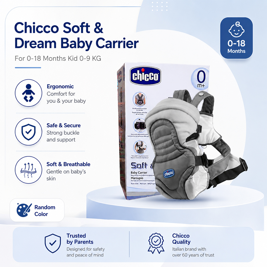 Chicco Soft & Dream Baby Carrier (0-18 Months) - Image 3