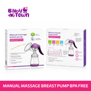 Manual Massage Breast Pump BPA Free | Baby Town Bangladesh