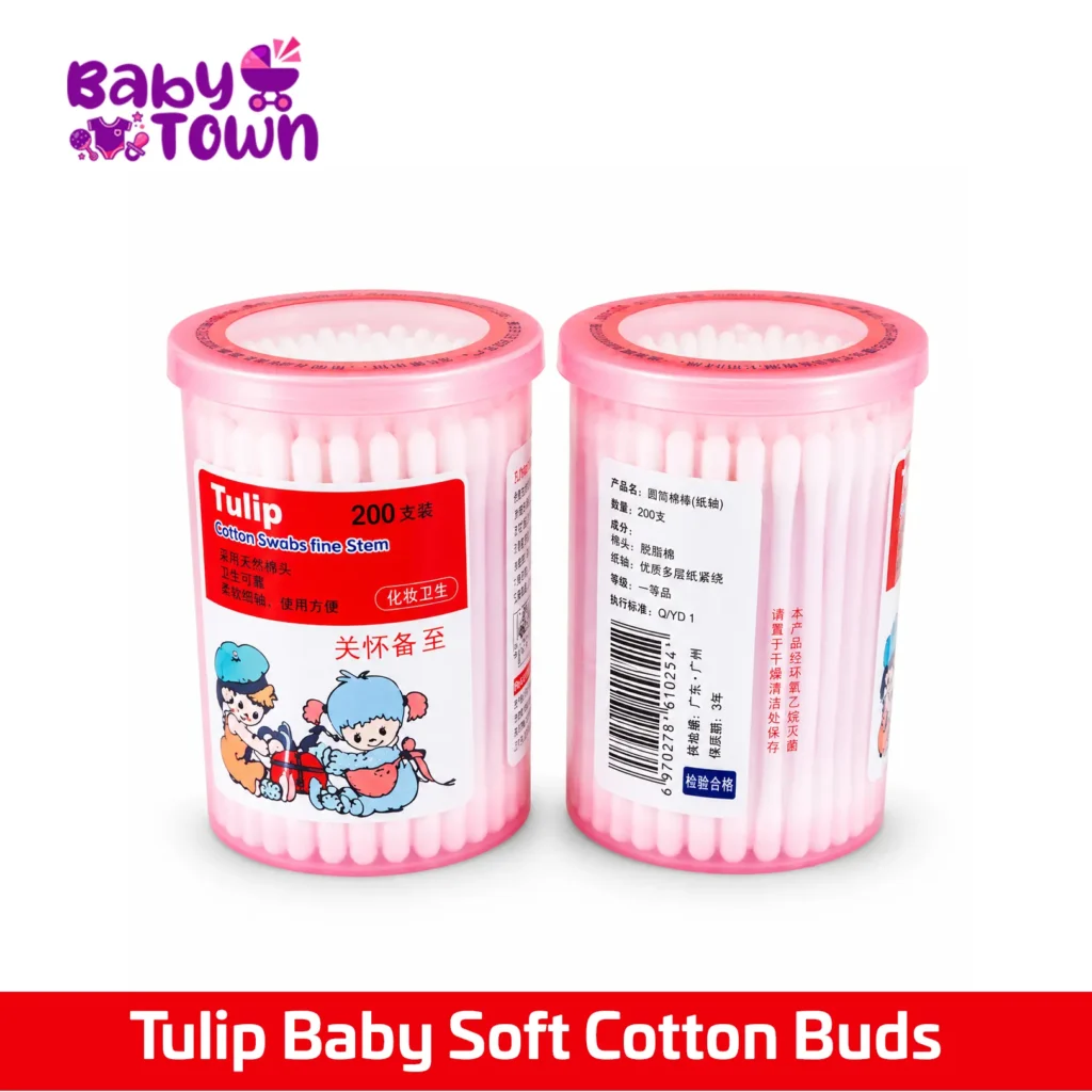 Tulip Baby Soft Cotton Buds for Baby Hygiene | Baby Town Bangladesh