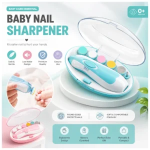 Baby Nail Trimmer Safe Electric Nail Care Tool for Newborns